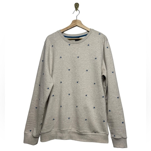 KULTIVATE Sweater Sw Triangle Light Gray XL - Picture 4 of 11